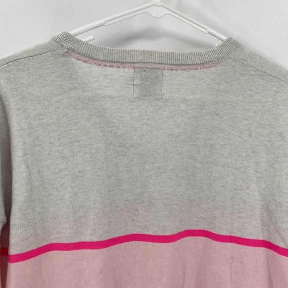 Whisper By Brodie Pink Striped Sweater Small - Picture 5 of 10